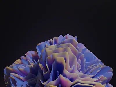 Eleven 3d 3d design abstract abstract flower blend blender design flower illustration render ui win11 windows windows 11