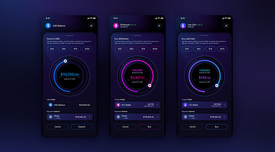 HODLIT Cryptocurrency Exchange Mobile App agency app design crypto cryptocurrency fintech miami studio the skins factory ui ui design uiux user experience user interface user interface design ux ux design ux designer