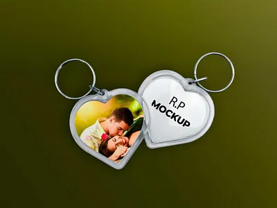 Free Couple Keychain Mockup branding business couple design free illustration keychain logo mockup typography ui ux vector