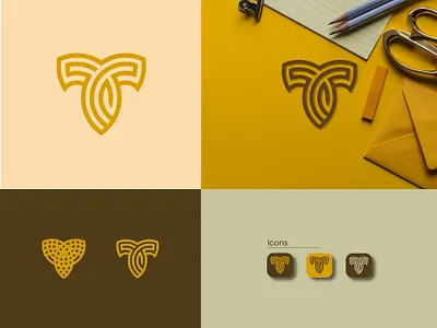 T Letter Monogram Logo branding branding design business circle creative design geomatric graphic design illustration lettering logo logo design logo folio logo inspiration logo mark marketing product promotion t lettering typography