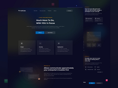 Design agency agency awards black clean dark mode dark theme graphic design header homepage interface landing page minimal motion graphics product design typography ui uiux ux web app website concept