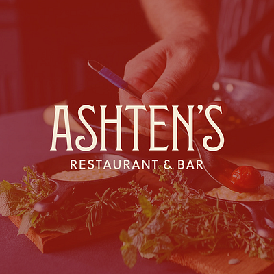 Ashten's Main Logo 1920s art deco logo ashtens restaurant and bar branding branding design design graphic design logo logo design southern pines southern pines nc visual identity