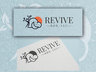 Revive B&B LLC logo Design 2d logo 3d brand design brand designer branding colorful creative logo design designer email fresh gradient graphicdesign illustration logo logodesign ui ux vector web design