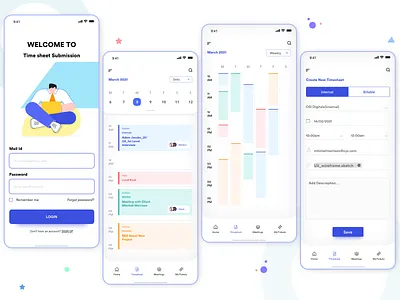 Time Sheet Submission ui