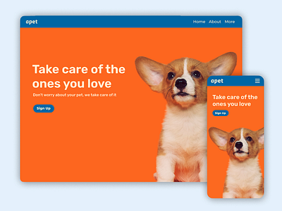 Apet website branding design figma graphic design landing landing page page ui user interface web web design web development website