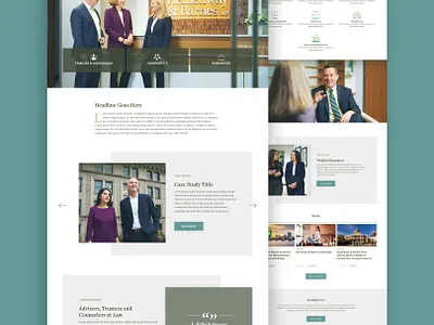 Law Firm Website Design branding law firm ui ux web design