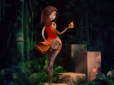 Quilled | Tigress (fire) 3d character china fire quilled quilling tiger tigress zodiac