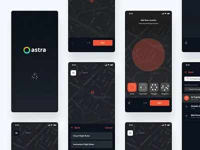 Astra UTM - Concept animation app design dribbble graphic design iconography illustration modern gradient motion graphics pakistan ui utm