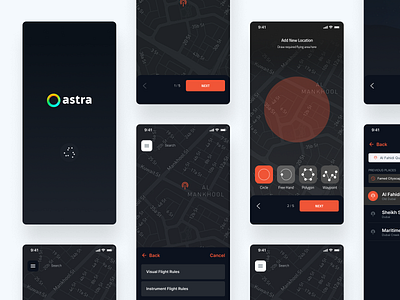 Astra UTM - Concept animation app design dribbble graphic design iconography illustration modern gradient motion graphics pakistan ui utm