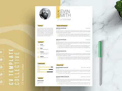 Professional Resume Template | CV 2 page resume cover letter cover letter template creative cv creative resume curriculum vitae cv cv resume cv template cv word illustration job resume modern resume modern resume template professional resume resume resume for mac resume template simple resume simple resume template