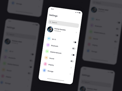 System Settings blue dailyui green light mode ui lightmodeui orange pink settings settings ui shaheeraltaf sky system settings system settings ui systemsettingsui ui uidesign