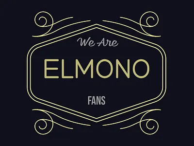 Elmono elmono font graphic design monolone sanserif