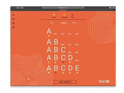 Wordle redesign ui ux weeklywarmup wordle