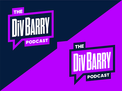 DivBarry Podcast branding design logo