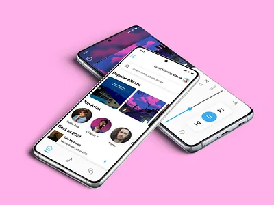 Muuzic World - Minimal Design app best design ecommerce graphic design illustration interaction design motion graphics ui ux design