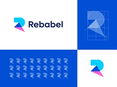 R modern logo unique creative minimal abstract logo brand identity branding design icon identity logo logo design logo designer logo mark logodesign logos logotype minimal modern logo monogram r logo symbol typography vector