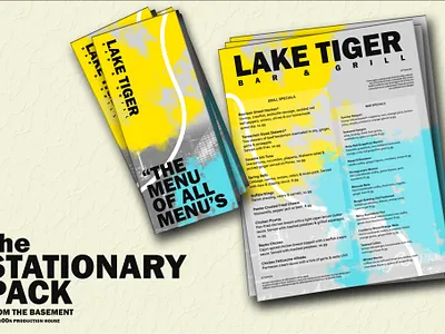 The Stationary Pack [ad variant 2] adobe animation composition design illustration typography vector