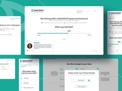 Debtspot - Lead Generation Platform | By Linearloop app design hire ui ux designer in usa illustration landing page mobile app design mobiledesign ui ui ux developer ui ux development ui ux development company in usa uidesigner uiinspiration uiux userexperience userinterfacedesign web designer web development website design