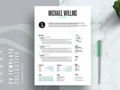 CV | Resume Template 2 page resume cover letter cover letter template creative cv creative resume curriculum vitae cv cv resume cv template design illustration job resume modern resume modern resume template professional resume resume resume for mac resume template simple resume simple resume template