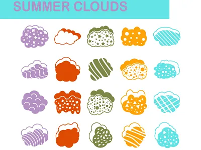 Summer Clouds canva cloud clouds cools kawaii summer