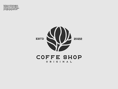 Coffe Shop graphic design lettermark