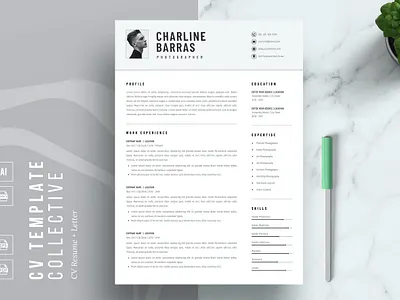 Morden Resume Template 2 page resume cover letter cover letter template creative cv creative resume curriculum vitae cv cv resume cv template cv word design graphic design illustration job resume modern resume modern resume template professional resume resume for mac resume template simple resume