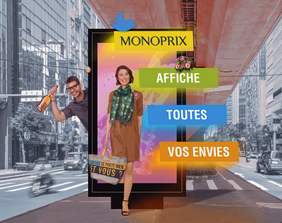 Style Frame concept interactive key frame monoprix panel photoshop style frame valentine