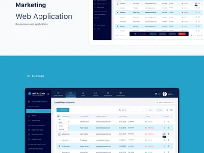 Intradyn Web Application