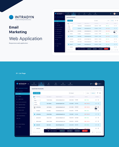 Intradyn Web Application