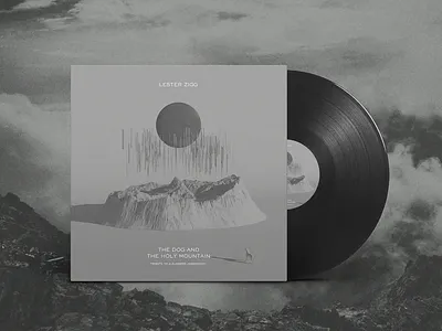 Lester Zigg vinyl cover 3d blender c4d cd cgi cover illustration octane vinyl