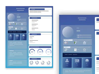 Seeking for feedback on the colour scheme! branding cv design graphic design icon resume ui