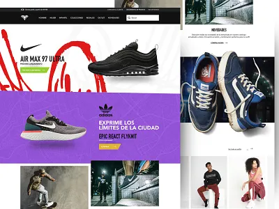 Saohmon - Ecommerce blog design ecommerce features header homepage layout list online shop ui ux