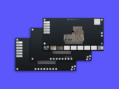Virtual Immo 3D engine 3d 3dengine design ui ux