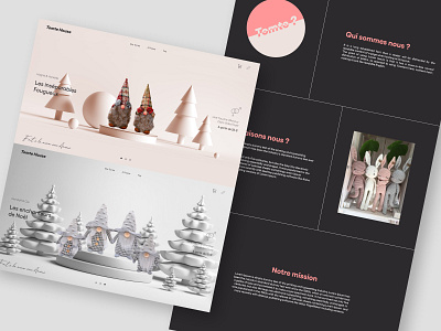 Tomte House Ecommerce Concept branding design ecommerce minimal ui web webflow