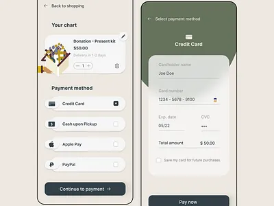 Daily UI 002 - Credit Card Checkout appdesign dailyui dailyuichallenge design ui uidesign visualdesign webdesign