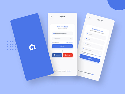 Mobile app login screen and sign up flow app credential error form log in login login design login form login page login screen mobile password signin signup signup form signup page signup screen signupform ui ux