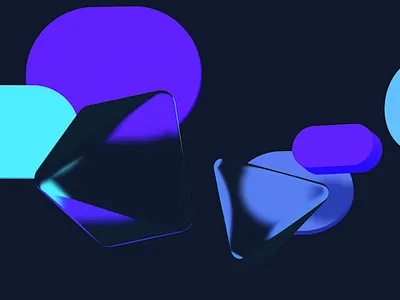 3D Composition 3d abstract art brand design c4d composition glass glass effect hero section illustration interactive render rendering sphere spline