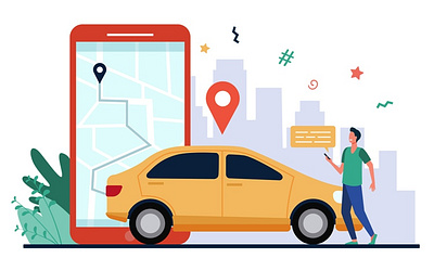 Get our White Labeled Uber Like App Development - CBL branding builduberapp create uber like app design illustration logo uber clone uber like app development ui