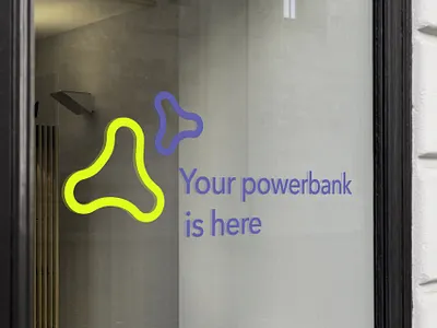 Splash branding graphic design identity design logo design minimalistic logo powerbank powerbank sharing