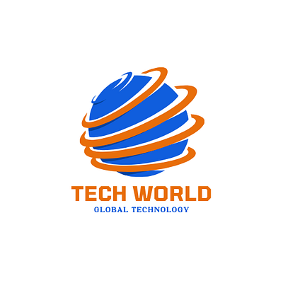 Global Technology Logo design 3d animation global technology logo design graphic design logo motion graphics