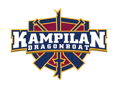 Kampilan Dragonboat Logo branding graphic design illustration logo vector