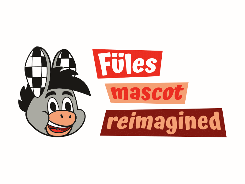 Füles mascot reimagined animation cartoon character cartoon donkey cartoon illustration cartoon mascot cartoonish mascot crossword crossword mascot donkey donkey logo donkey mascot füles füles kabala logo magazine mascot mascot mascot design mascot logo retro mascot