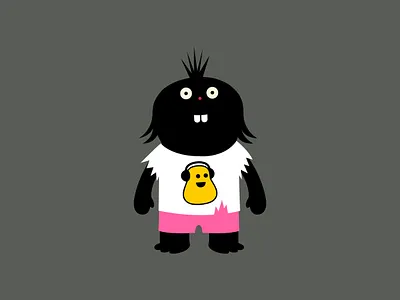 Frivolous branding cartoon character clothing design dribbble fashion happy illustration logo mascot shorts tshirt