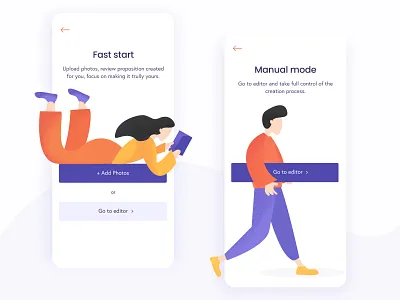 Photobook App Design app illustration book illustration button illustration character charakter design clean illustration cute illustration happy illustration illustration 2d minimal art minimal illustration mobile app illustration photobook app photobook editot ui uig studio ux vector art