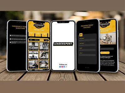 Sports App Design sports app design
