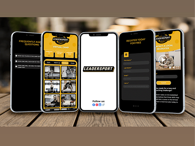 Sports App Design sports app design