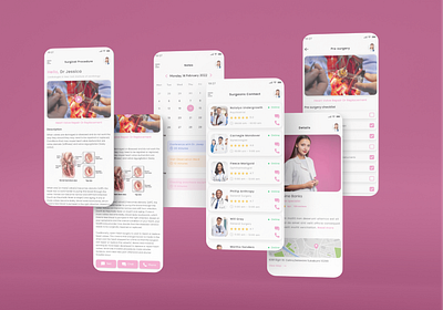 Surgical App Design user interface design