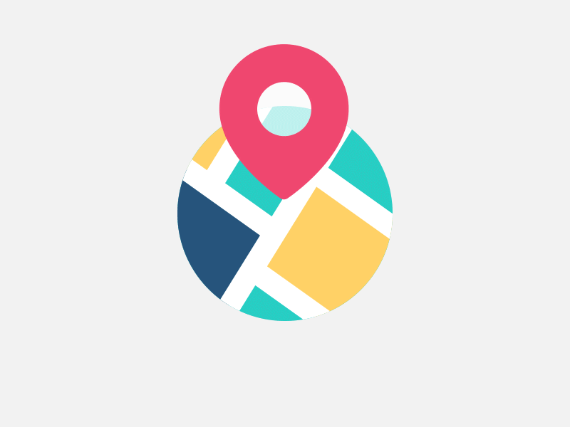 AVendreALouer - App animation aftereffects animation app illustrator lottie map motion design motion graphics