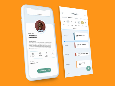 Organizer App design ui ui design