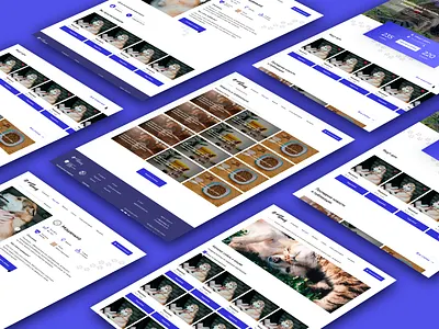 Incomplete project for the Shelter for Pets organization animals landing page logo multipage site portal site shelter for pets ui ux